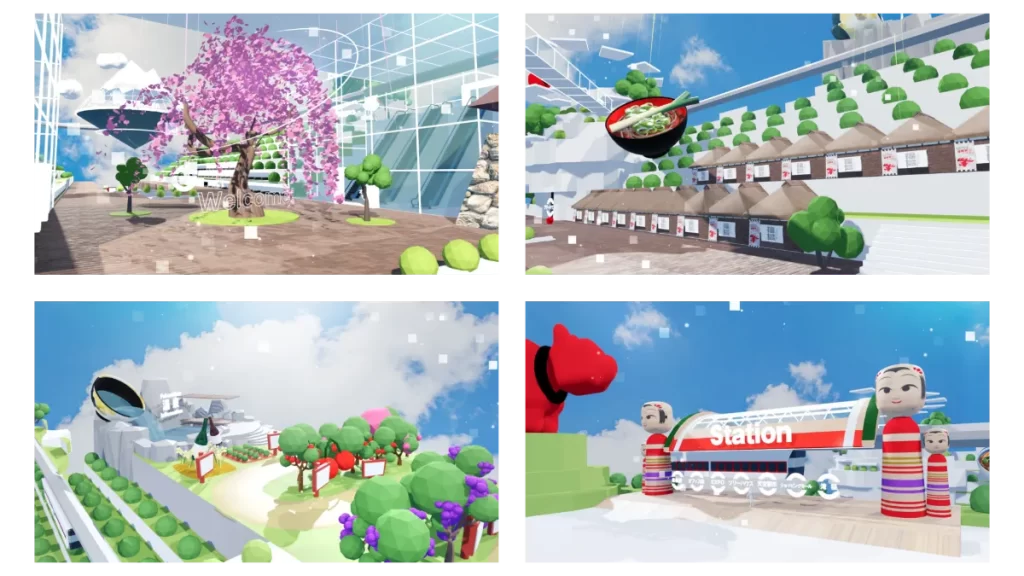 【福島県】「メタ旅ふくしま」で福島をバーチャル旅行！友達や家族と一緒に買い物も楽しめる新感覚体験、2024年4月26日サービス開始予定