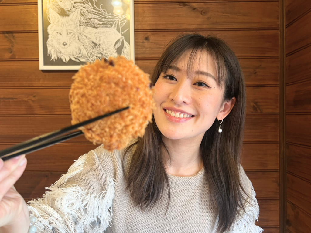 【石川郡平田村】サクサク衣に包まれた甘みたっぷりジャガイモ！「キッチンまるふく」のコロッケごはん定食