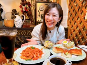福島県いわき市の湯本にあるレトロな喫茶店「天都居」で昔ながらのナポリタンとモーニングを堪能してきた！旅飯ちあき