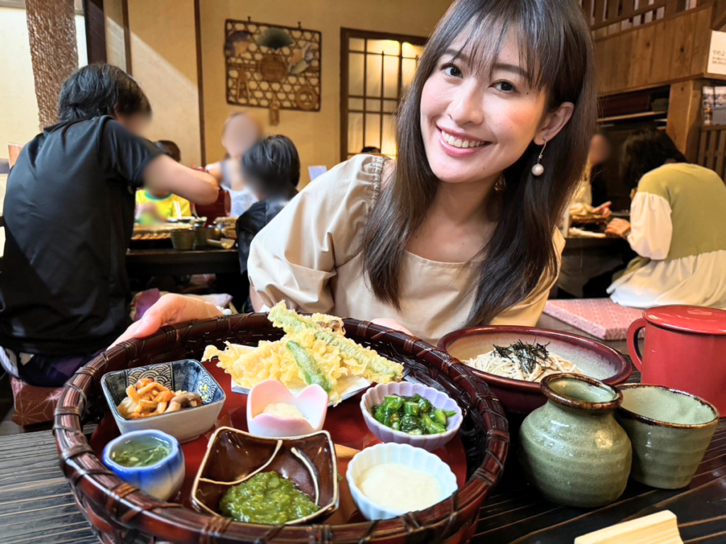 【いわき市】スパリゾートハワイアンズ内の「与一」でねばねば蕎麦とサクサク天ぷらを堪能！