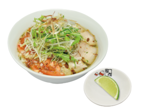 夏本番にぴったりの刺激的な一杯！「喜多方ラーメン坂内」『7種野菜の青唐うま塩ラーメン』がリニューアル！