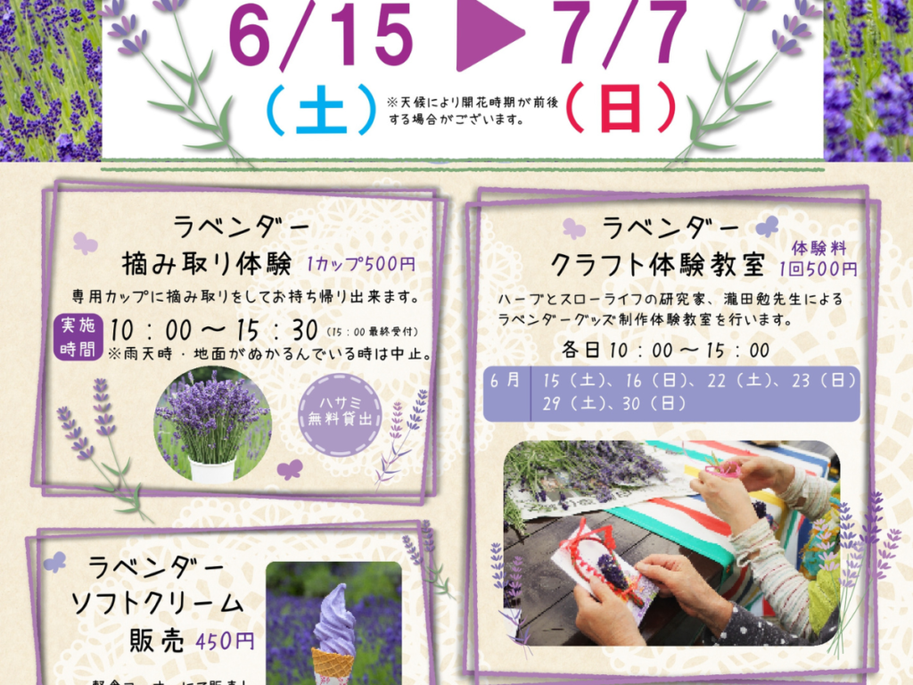 【福島】期間限定！あぶくま洞ラベンダー園が開園！ラベンダーの香りと絶景 - 開園は6月15日から