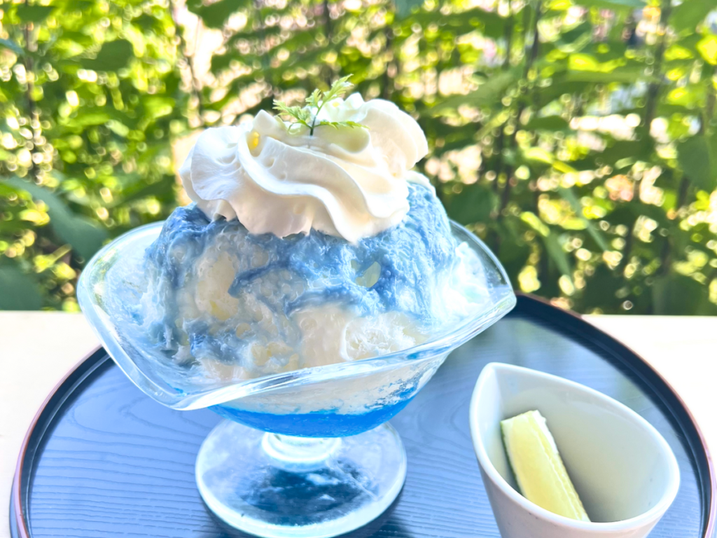 福島・喜多方の人気カフェ「Cocco tree」から、見た目も味も楽しめる紫陽花かき氷が登場！