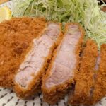 いわき市 名物厚切り富金豚 (とみきんとん)イオンモールいわき小名浜店 福島ブランド「麓山高原豚」を食べる