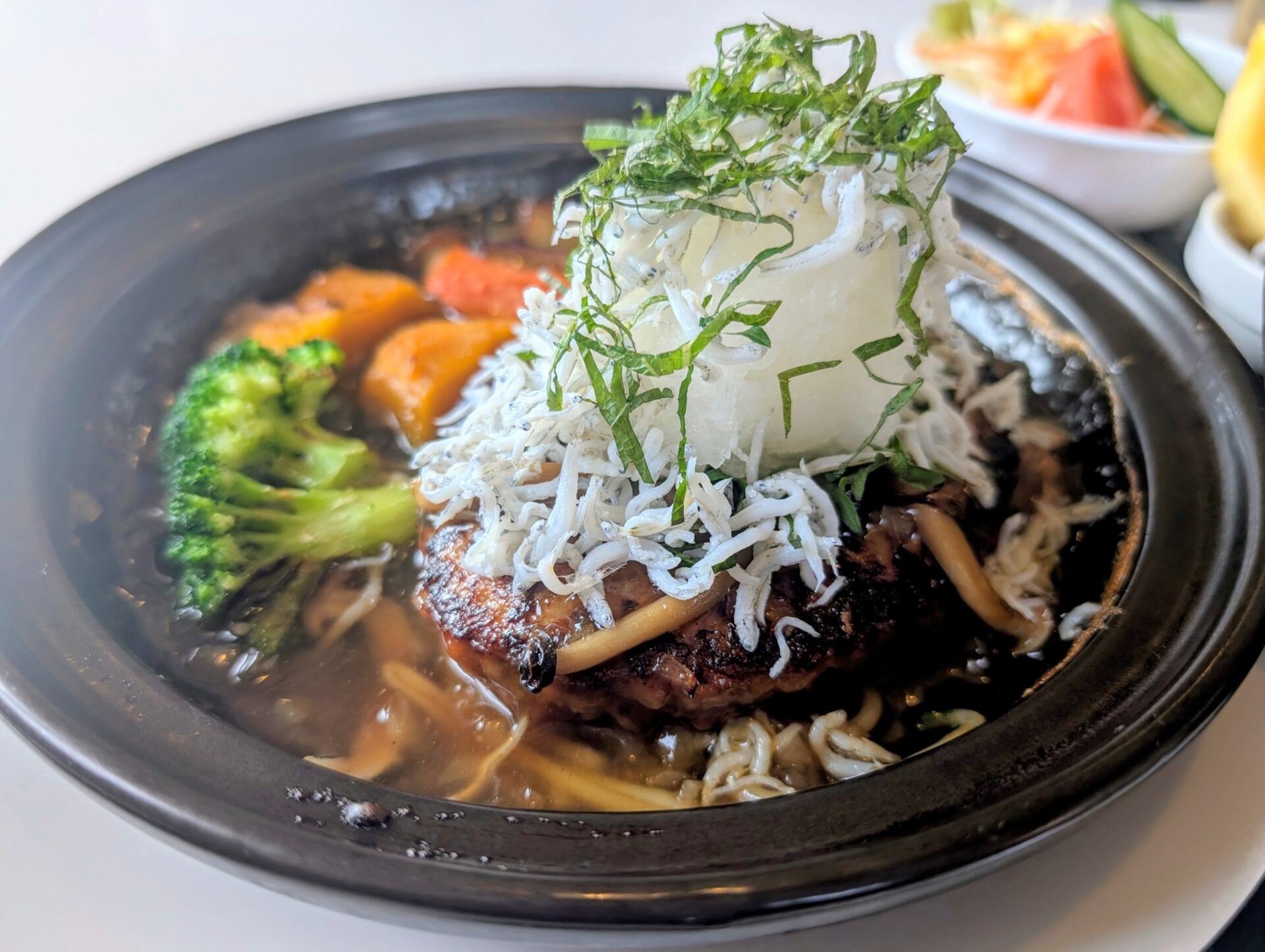 いわき市 カフェ木馬 カヴァッルッチョ 大根おろしとしらすの和風ハンバーグが絶品すぎた